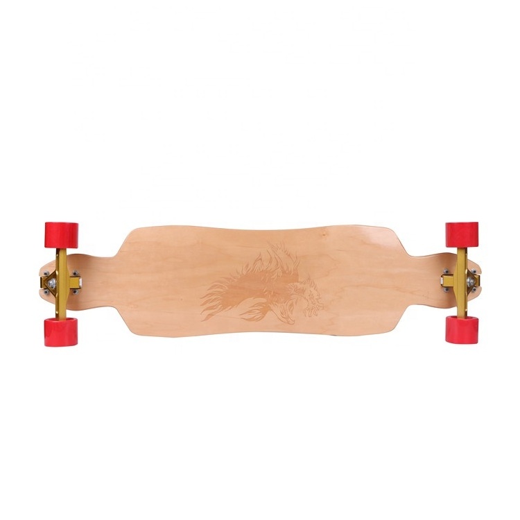 Hight Quality Skateboard Longboard Wooden Maple Deck Complete Skate Board For Adult Custom 40 Inch Blank Londboard Skateboard