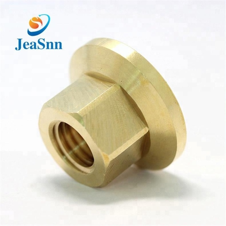 China Yellow Special Hex Head Reducer Brass Nut,Brass Decorative Nut