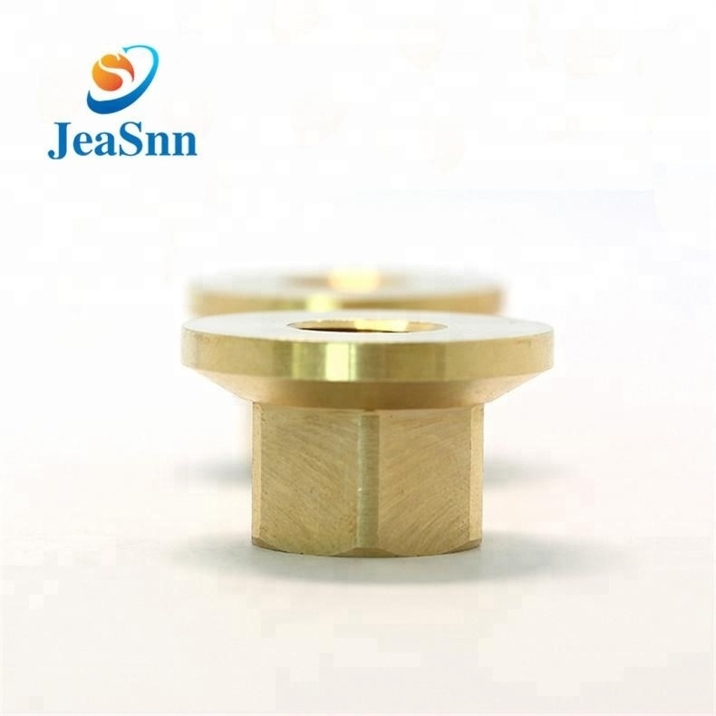 China Yellow Special Hex Head Reducer Brass Nut,Brass Decorative Nut