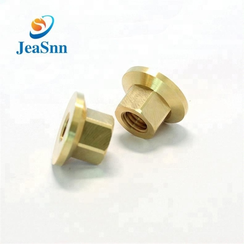 China Yellow Special Hex Head Reducer Brass Nut,Brass Decorative Nut