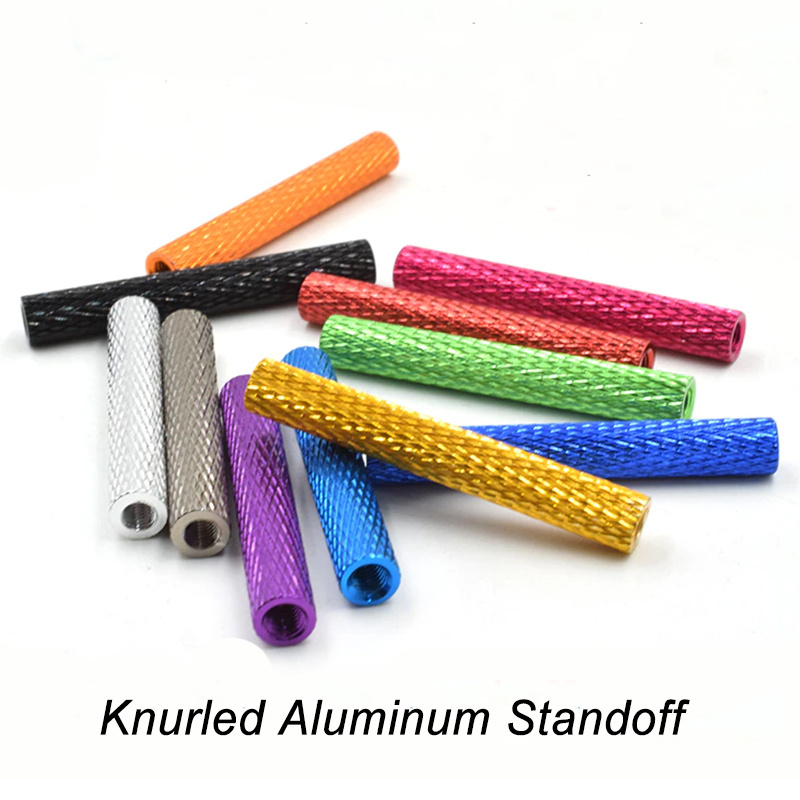 China Wholesale Custom Pcb Standoff Screw Nut Female hardware Threaded Rod Tube Spacers Round Aluminum Standoff Spacer