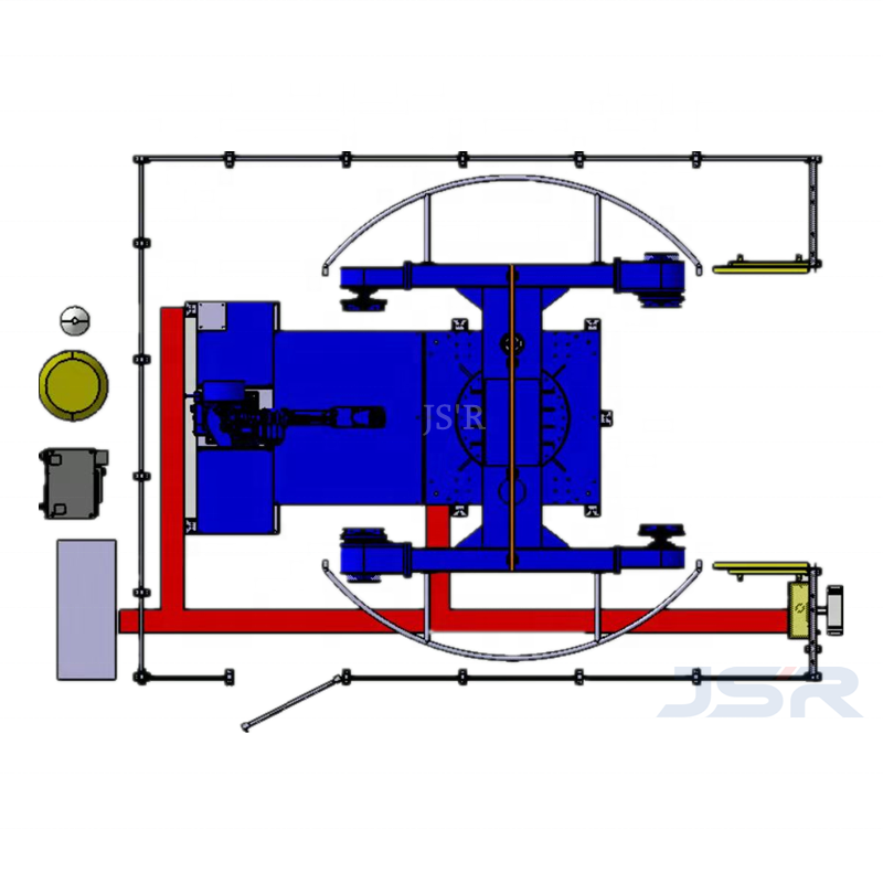 Industrial Welding manipulator workstation laser system welding equipment station