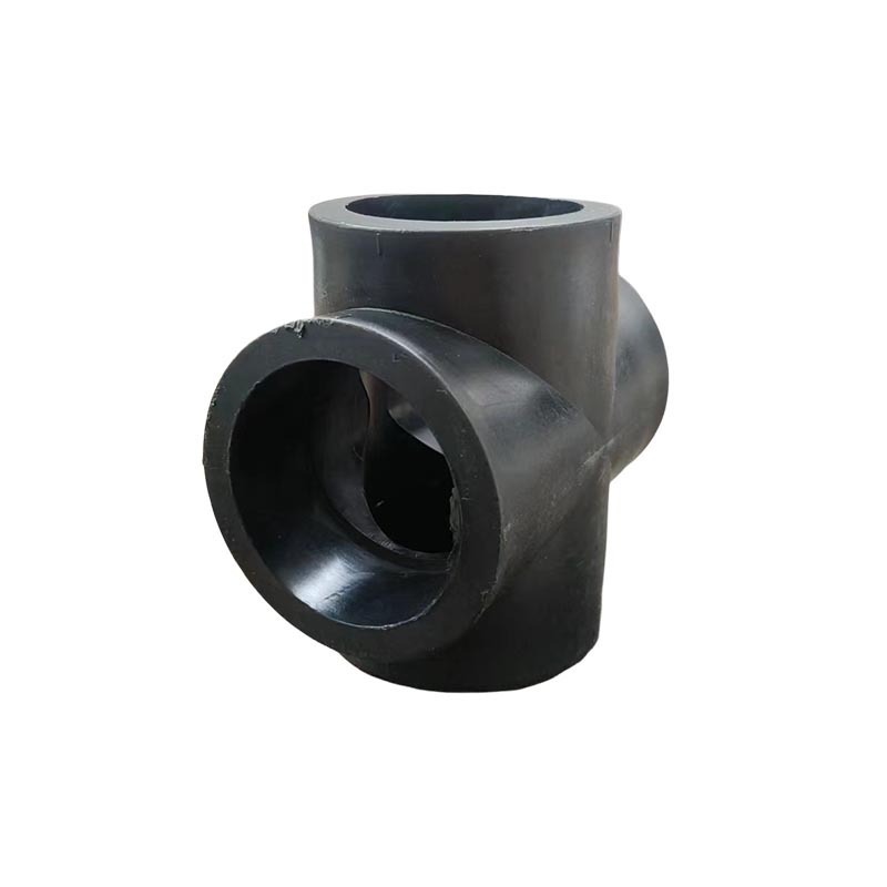 Plastic connect pipe fitting PVC UPVC 4 way connector equal cross socket joint for aquarium