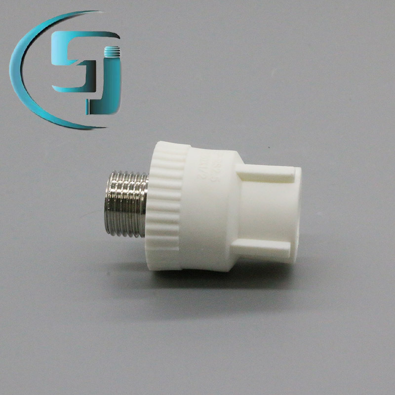 Green White Polypropylene Plumbing Fittings Materials Reducing PPR Elbow PPRC Fittings Plastic PPR Pipes Fittings