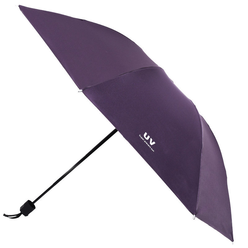 Wholesale 2022 new high quality china Portable dual-use sunny vinyl folding umbrella can be customized logo umbrella