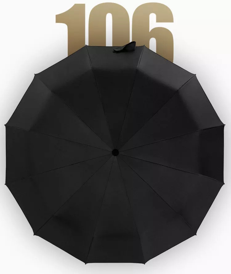 New Umbrella Supplier Travel Umbrella Black Pongee Waterproof Auto Open Paraguas 3 Folding Uv Automatic Umbrella