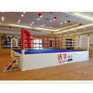 5mx5m 6mx6m  8mx8m customized Boxing ring competition standard  floor boxing ring fight for training