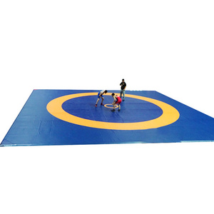 Cheap Price home Martial Art Practice Wrestling Mat roll out wrestling mma mats