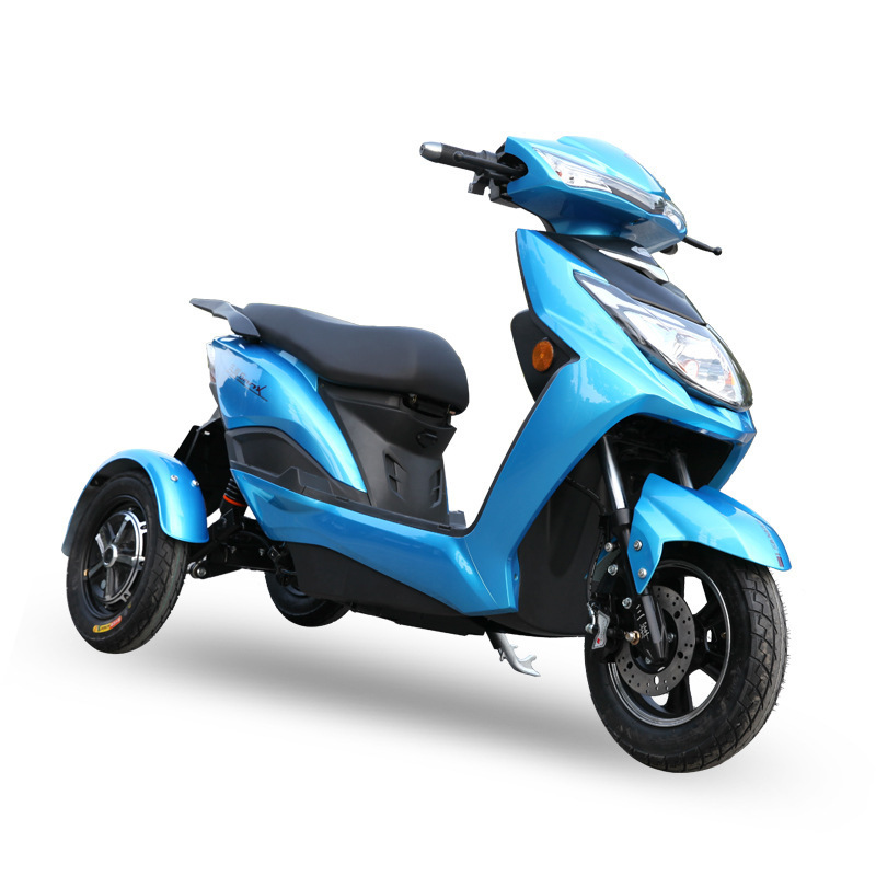 Peerless Hot sale fashionable three wheels scooter  electric passenger tricycle ckd cheaper mobility e motos scooters