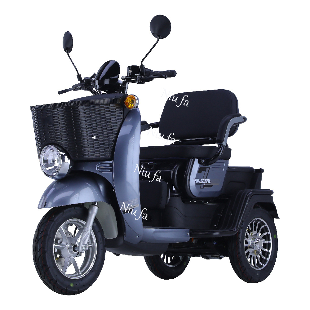 Hot sell electric tricycle in electric scooters 3 three wheel disability with padals for adults/elderly