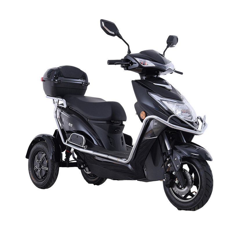 Peerless Hot sale fashionable three wheels scooter  electric passenger tricycle ckd cheaper mobility e motos scooters