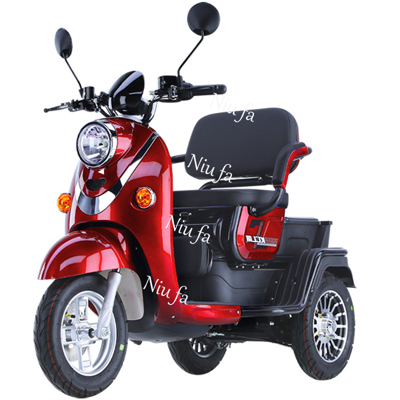 Hot sell electric tricycle in electric scooters 3 three wheel disability with padals for adults/elderly