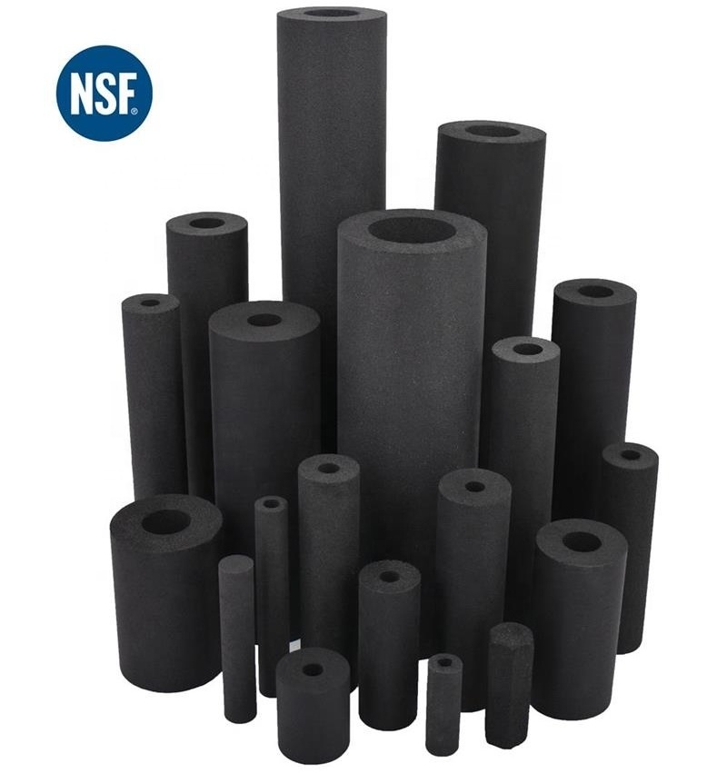 NSF certified coconut shell activated carbon block for water filter cartridges