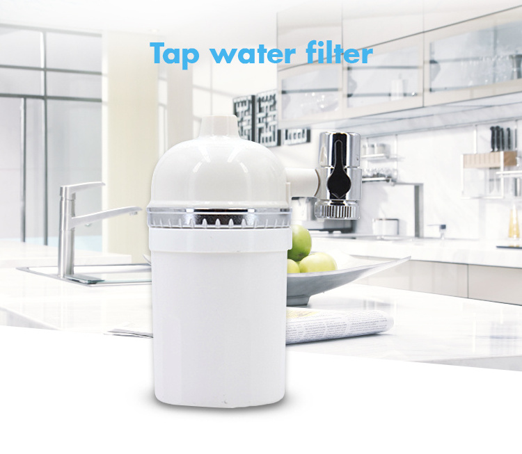 OEM ODM Portable mini Activated Carbon Faucet-Mounted Food grade kitchen tap faucet water purifier filter