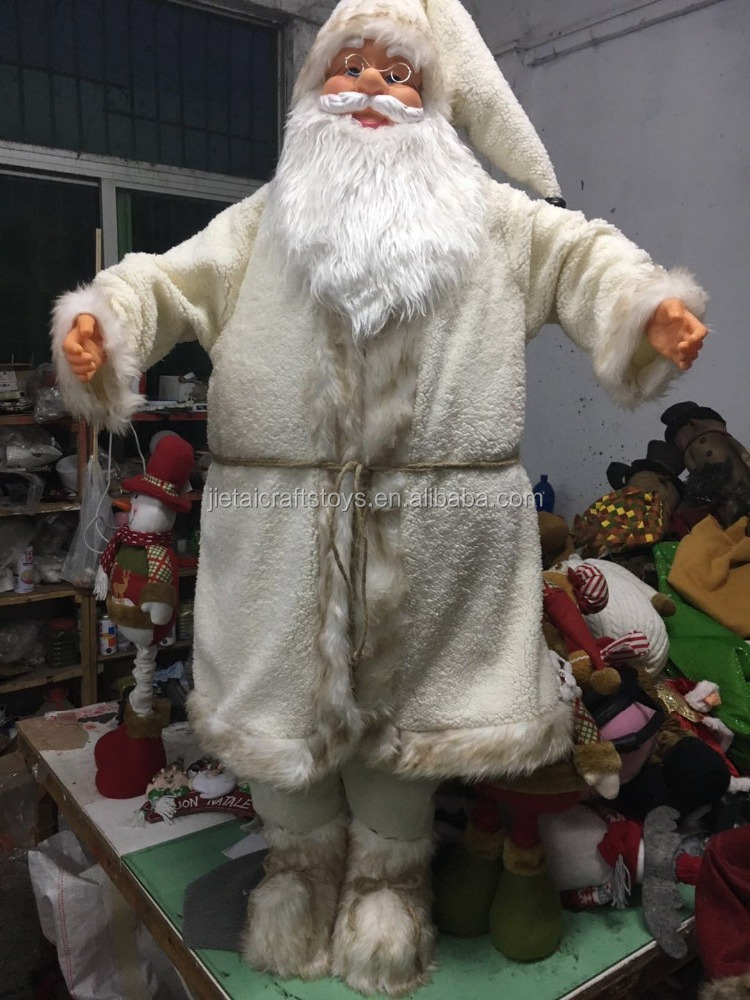 120CM H Christmas santa father xmas decoration door and windows show