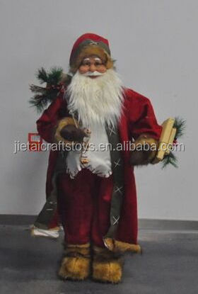 120CM H Christmas santa father xmas decoration door and windows show