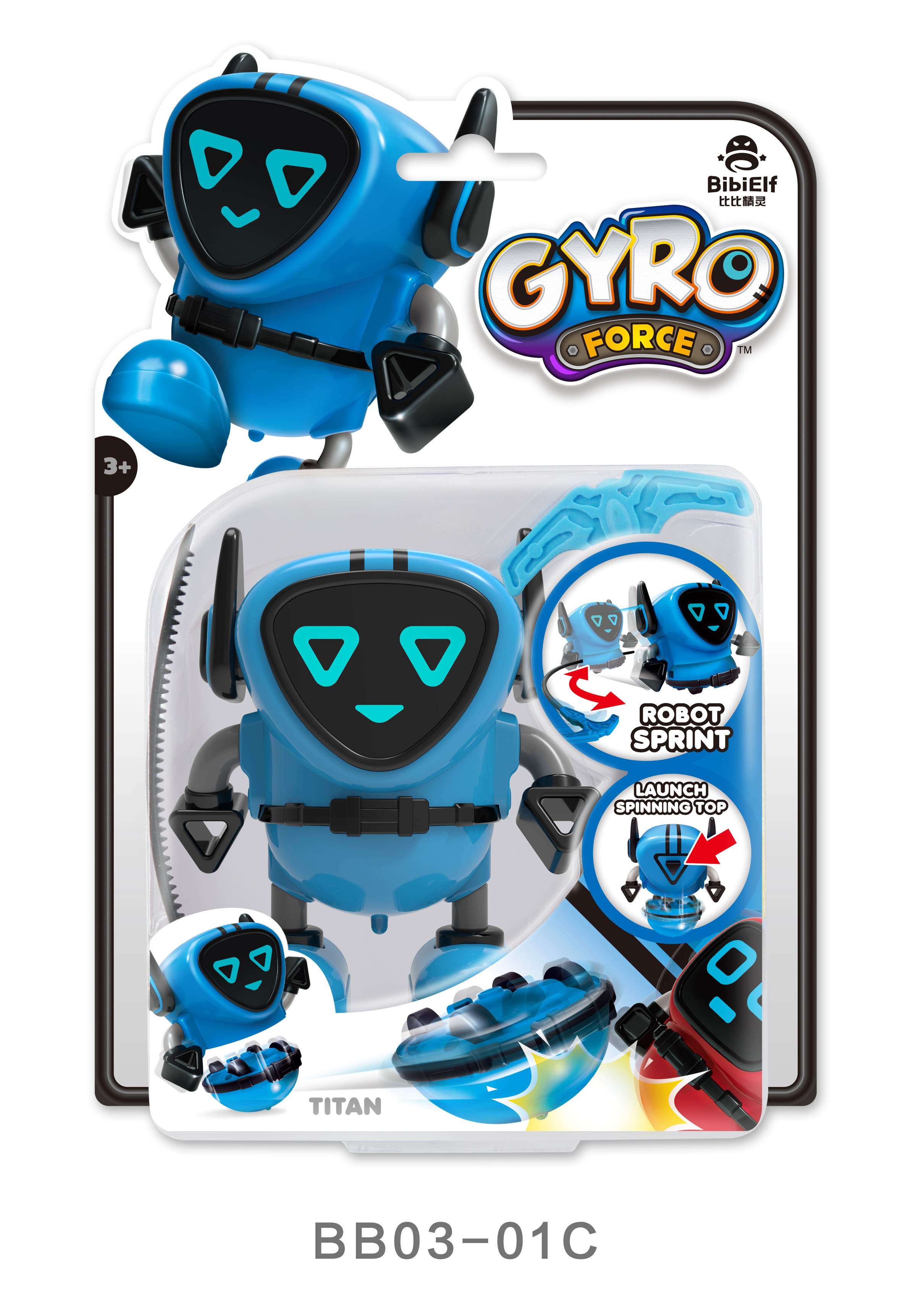 New arrival multiple rotation gyro robot sprint toys battle gyro cars Launch spinning top