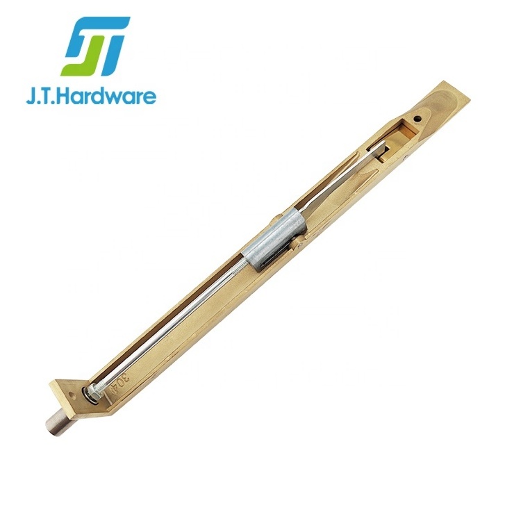 Stainless Steel L Type Security Fireproof Vertical Concealed Barrel Lever Action Flush Bolt