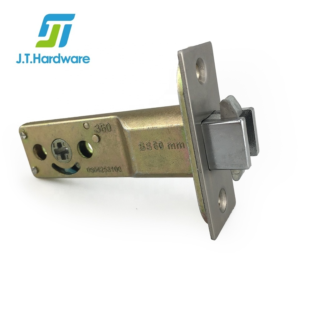 High Quality Zinc Alloy 60mm Bathroom Bedroom Cavity Sliding Pocket Door Lock Latch