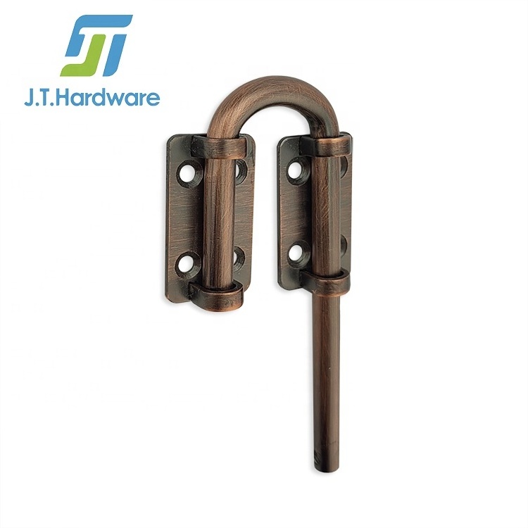 Stainless Steel Slide Door Bolt Hook Lock Security Sliding Patio Door Latch