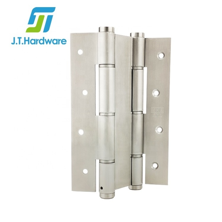 MHA Stainless Steel 304 SS Swinging Door Hinges Self Close Double Action Spring Hinge