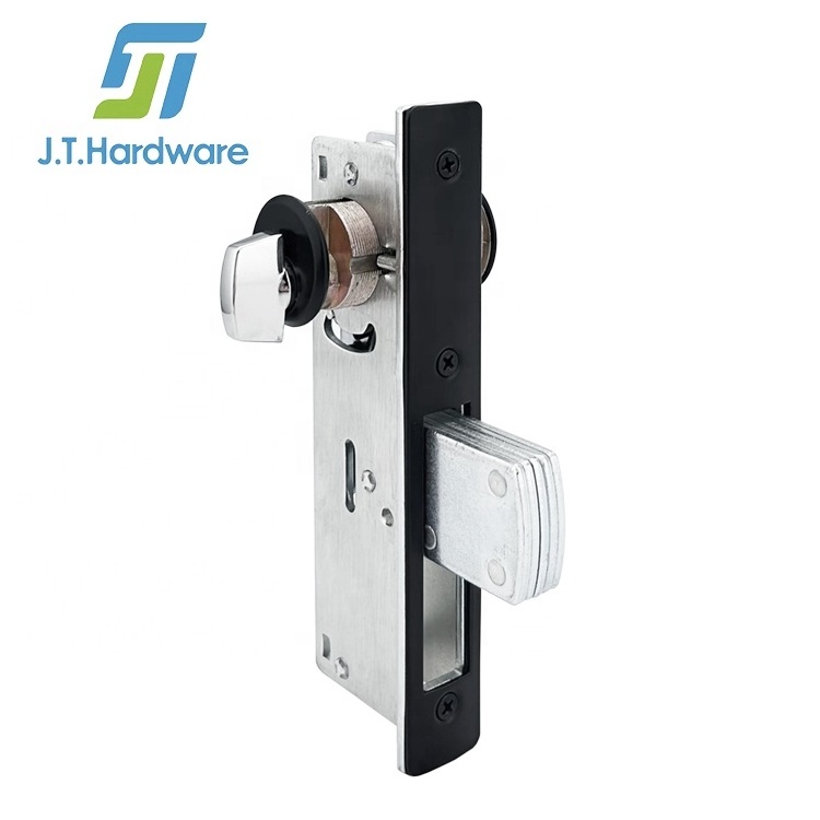 CR L Narrow Stile Aluminum Long Throw Deadbolt Storefront Door Lock With Thumbturn