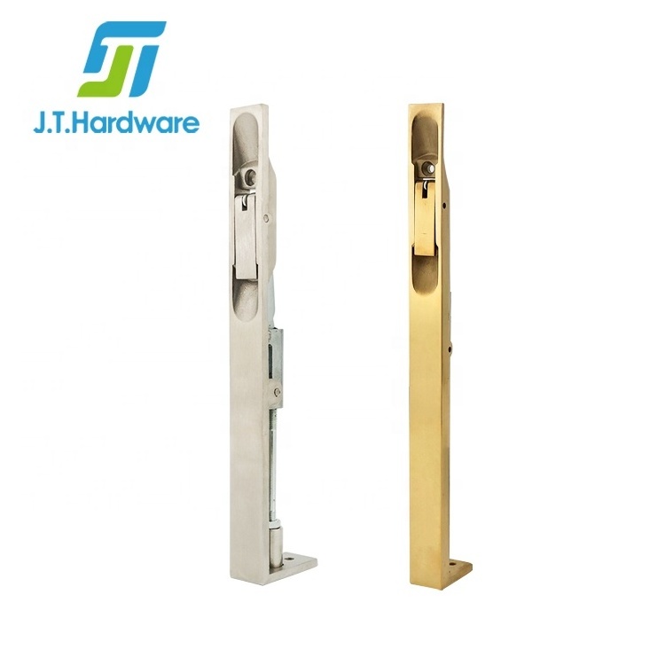 Stainless Steel L Type Security Fireproof Vertical Concealed Barrel Lever Action Flush Bolt