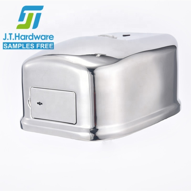 CE Wall mount 304 stainless steel hand free touchless motion sensor automatic hand sanitizer dispenser