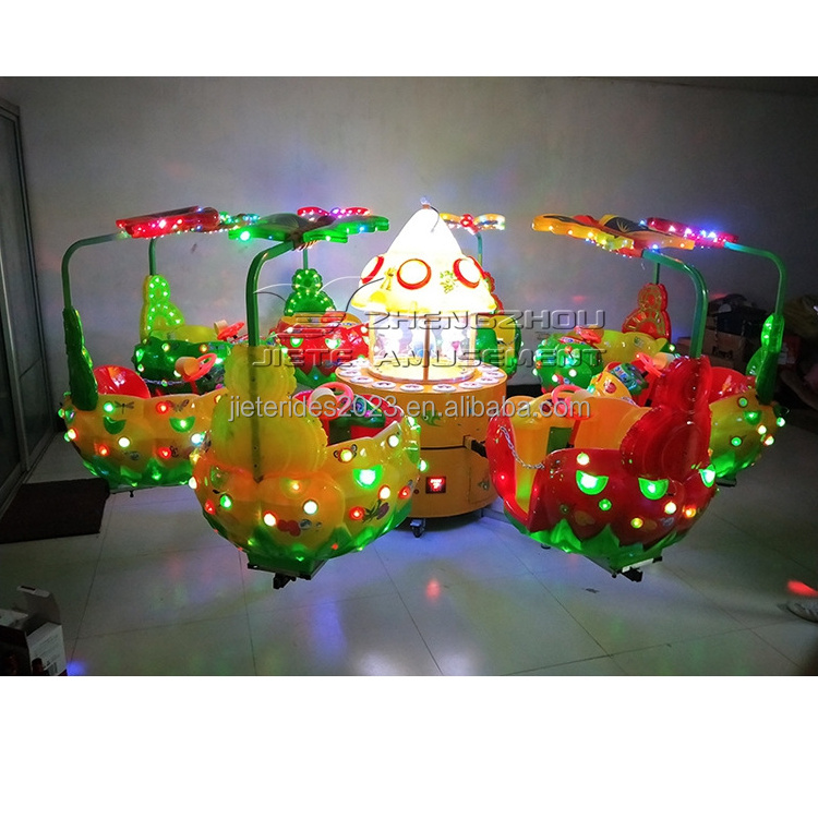 chinese commercial children motor plastic carousel amusement park merry go round carousel for sale