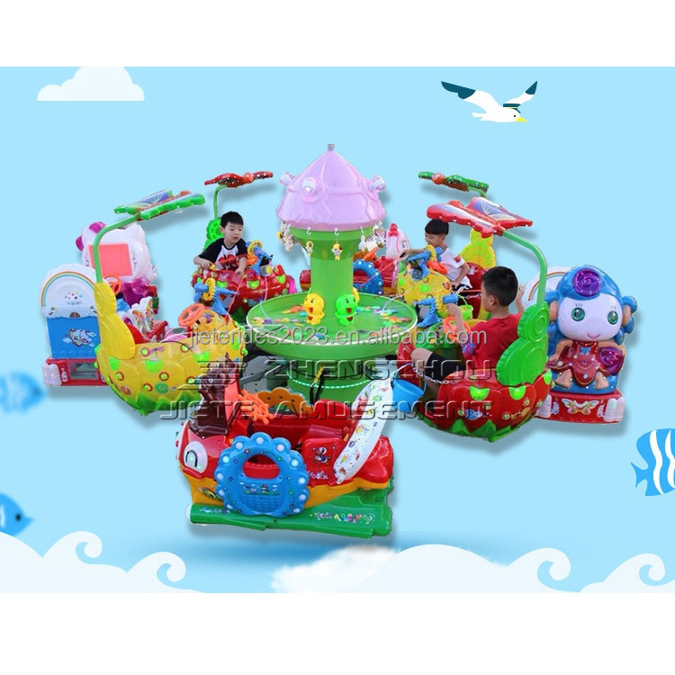 Cheap Price Children Amusement Park Games Machine Happy Flying Airplane Small Plane Rides