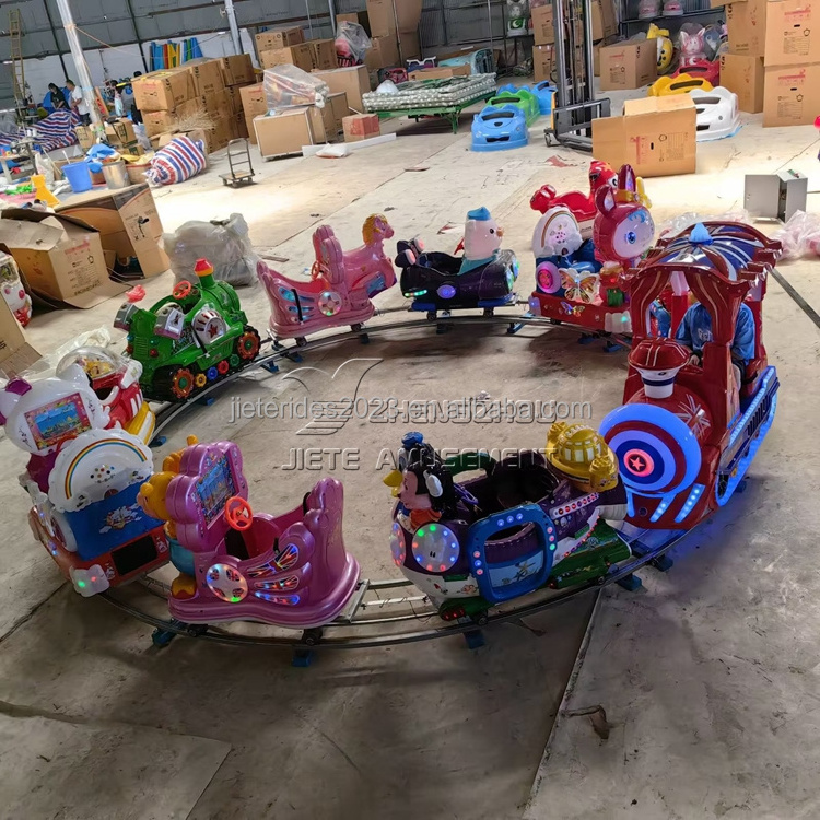 Amusement Park Mini Express Kids Ride Tourist Indoor Electric Trackless Train Price For Sale