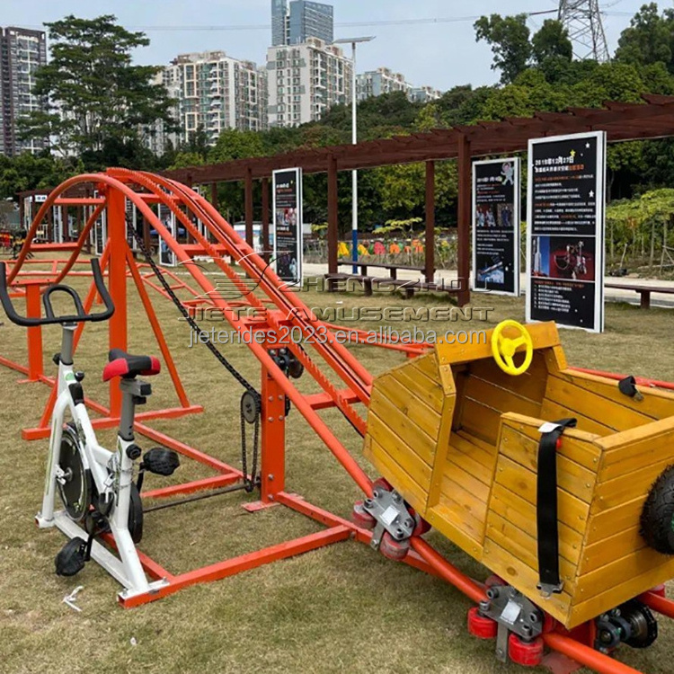 shopping mall entertainment attraction roller coaster children ride kids Pedal Roller Coasters