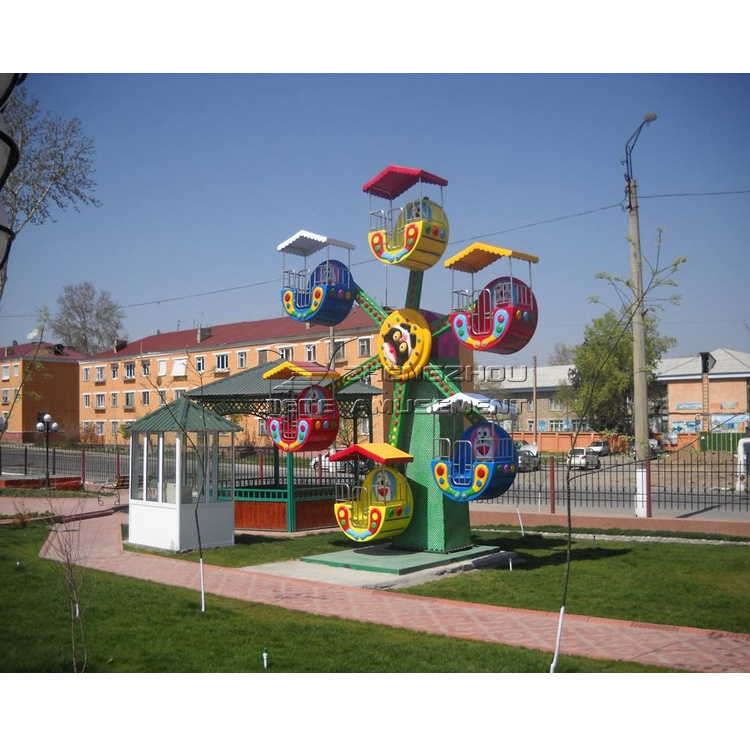 Fairground Rides Amusement Park 10 Seats Electrical Kids Mini Ferris Wheel for Sale