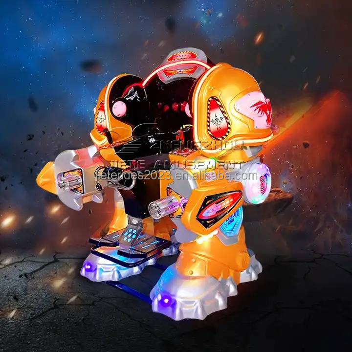 Hot Selling Attractive Playground Amusement Games Rc Robot Battle King vr simulator 9d virtual reality With Fighting Mode