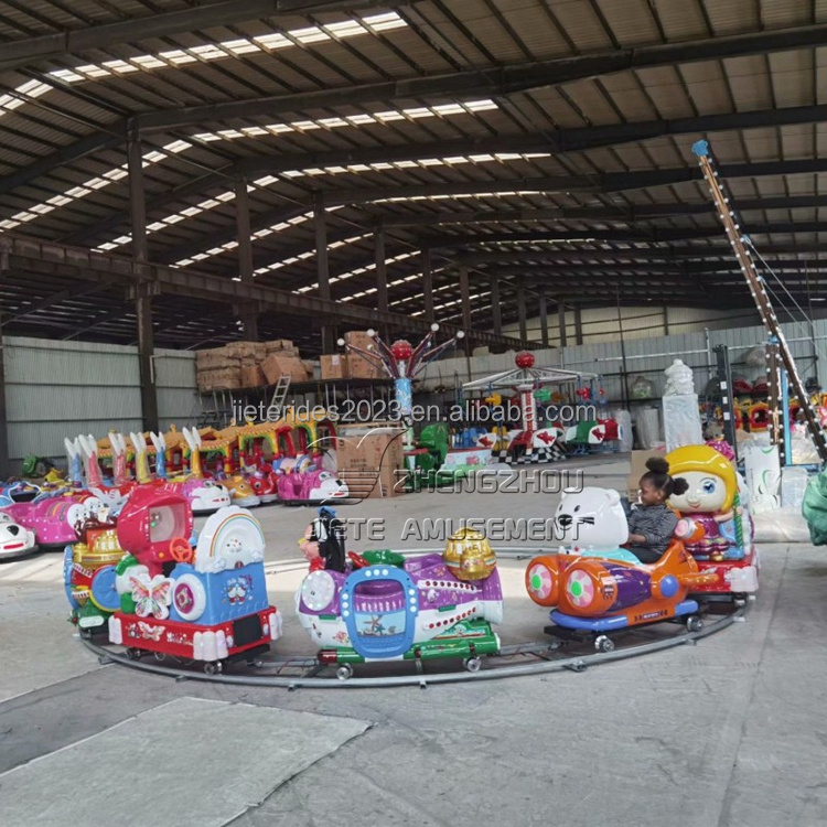 Amusement Park Mini Express Kids Ride Tourist Indoor Electric Trackless Train Price For Sale