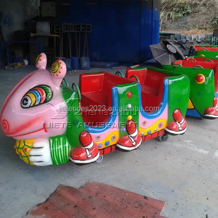 Amusement Rides kiddie games ant theme mini track train for sale ant/ worm track train hot in Nigeria Kenya South Africa