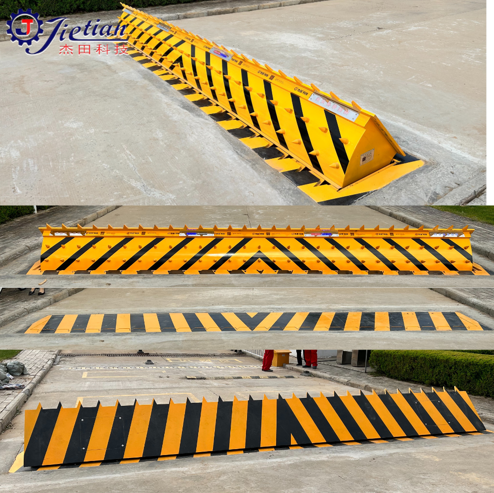 Tyre Killer Road Blocker Roadway Safety Automatic Traffic Control Hydraulic Road Blocker With Spike Vehicle Automatic