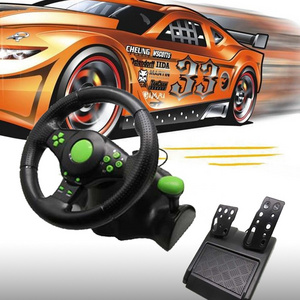 New Design Video Game Racing Steering Wheel for PS4 PS3 PC SWITCH System with fast delivery