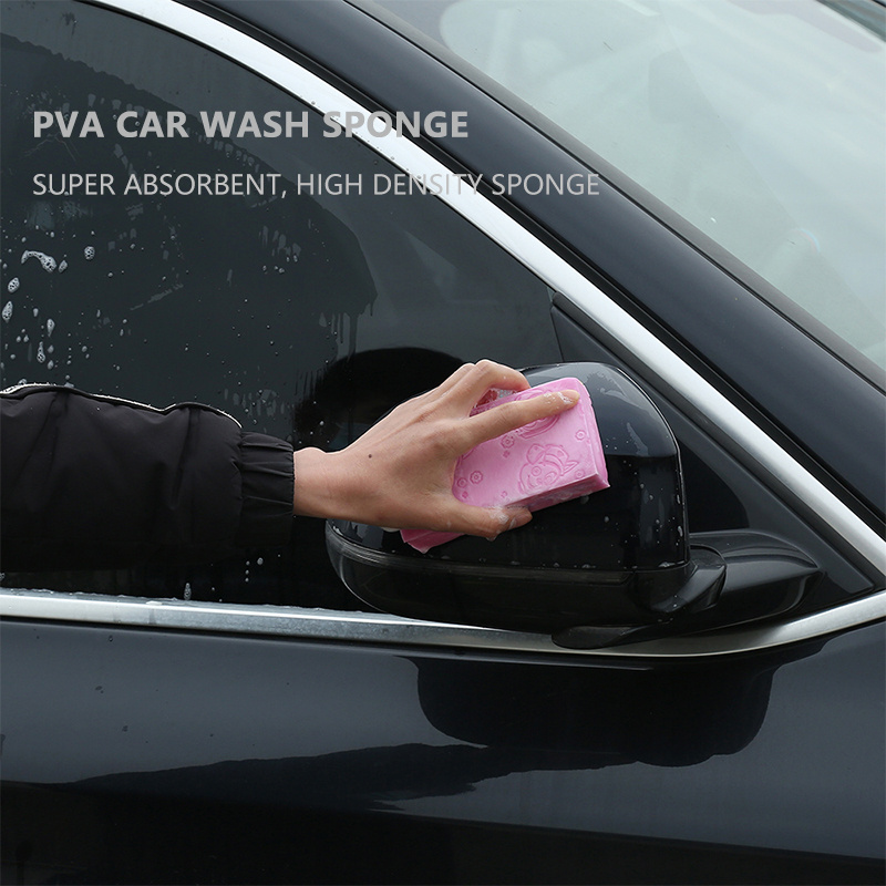 Polyvinyl alcohol cleaning car wash brush car cleaning foam drying professional beauty care car accessories