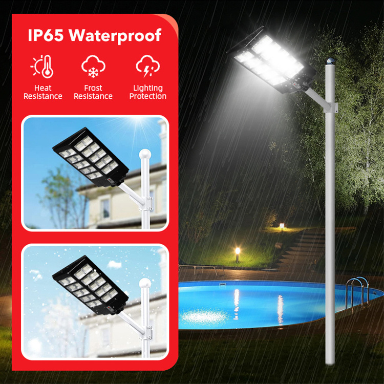 OEM ODM Ip65 Outdoor Waterproof Highway Road Light Night Day Smart Integration 180w 240w 300w All In One Led Street Light Solar