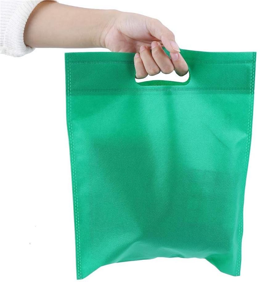 High strength disposable reusable pp laminated non woven shopping tote bags Dcut shopping small gift bags in various color