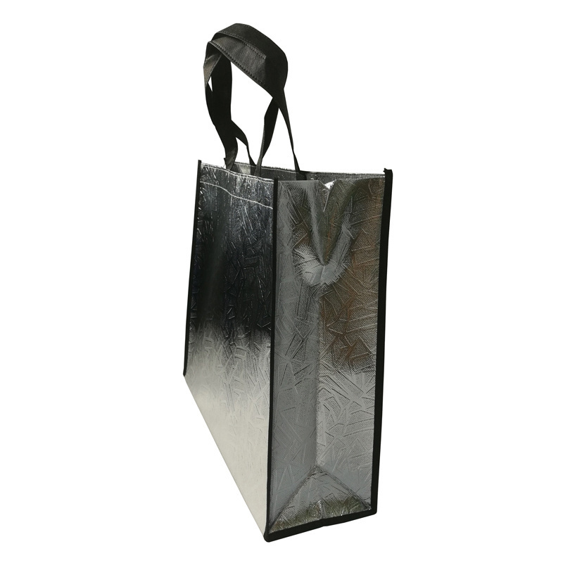 Reusable PP Laminated Non woven Tote Bags Laminated Polypropylene Bags