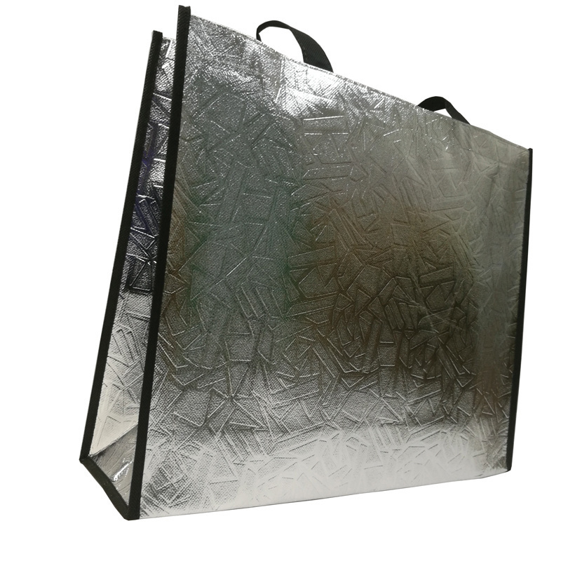 Reusable PP Laminated Non woven Tote Bags Laminated Polypropylene Bags