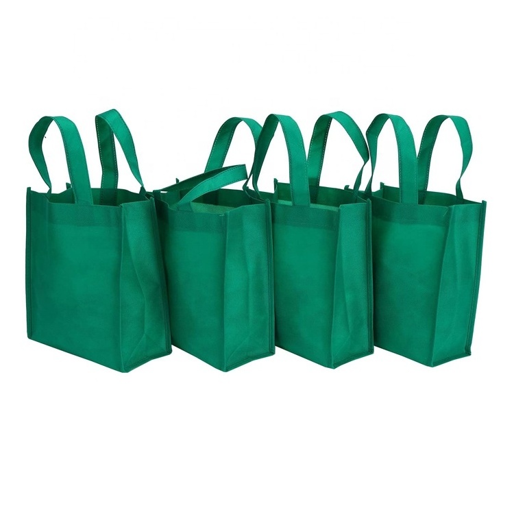 Gift shopping handle carry bags with your own logo large nonwoven shopping bag nonwoven shopping bags