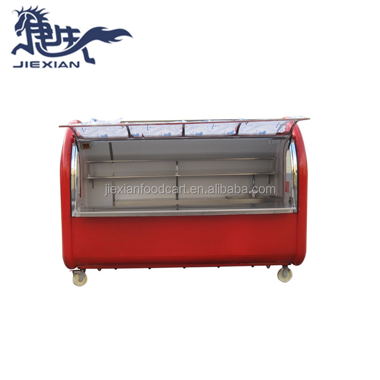 Hot Selling Street Vending Carts/Food trucks for sale in china Mobile Fast Kiosk/Europe Fast Mobile Food Trailer