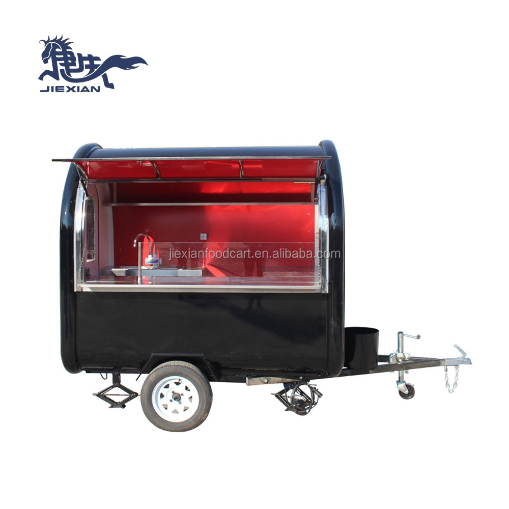 JX-FR220BG customized cart to sell candy mexican ice cream cart for sale food trailer