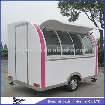 JX-FR290D tornado potato food cart french fries catering kiosk