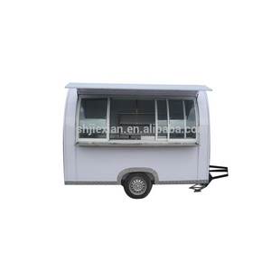 JX-FR290D tornado potato food cart french fries catering kiosk