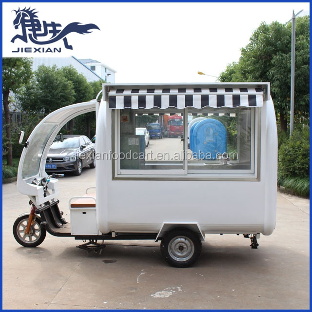 JX-FR220GH Shanghai Jiexian mobile bar electric beer bike juice electric truck food trailer