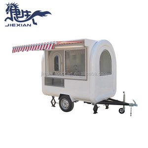 JX-FR220H Shanghai Jiexian food truck for sale caravan store coffee shop